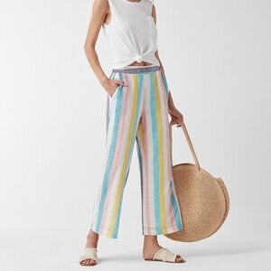 Splendid Multicolor Striped Wide Leg Pants